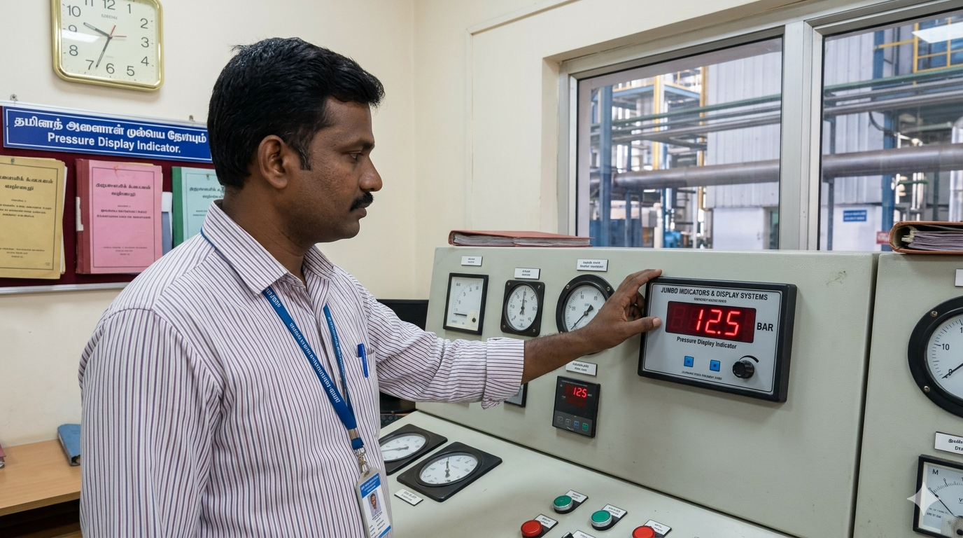 Pressure Display Indicators